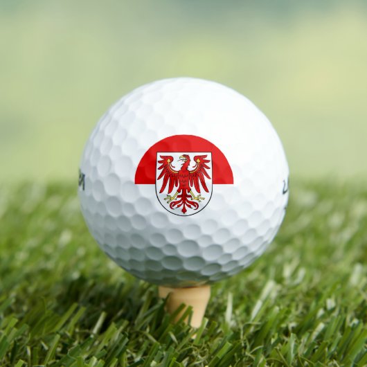 Flagge Brandenburgs Golf Balls Golfball (Insitu T-Shirt)