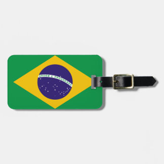 Flagge Brasilien einfacher Identifikation Gepäckanhänger