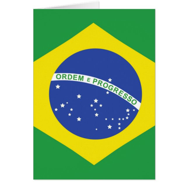 Flagge Brasiliens (Vorne)