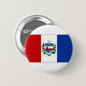 Flagge Brasiliens Alagoas Button (Vorne & Hinten)