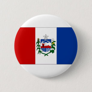 Flagge Brasiliens Alagoas Button