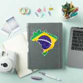 Flagge Brasiliens Aufkleber (iPad Hülle)