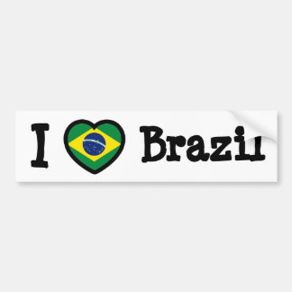 Flagge Brasiliens Autoaufkleber