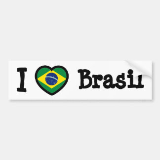 Flagge Brasiliens Autoaufkleber