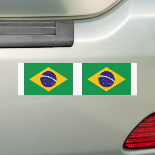 Flagge Brasiliens Autoaufkleber (Auf Auto)