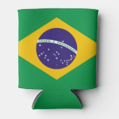 Flagge Brasiliens Bandeira do Brasil Dosenkühler (Vorderseite)