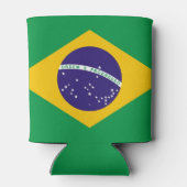 Flagge Brasiliens Bandeira do Brasil Dosenkühler (Rückseite)