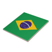 Flagge Brasiliens Bandeira do Brasil Fliese (Seite)