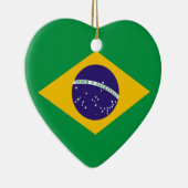 Flagge Brasiliens Bandeira do Brasil Keramikornament (Rechts)