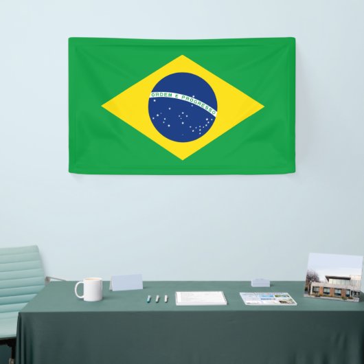 Flagge Brasiliens Banner (Messeveranstaltung)