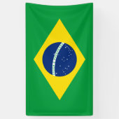 Flagge Brasiliens Banner (Vertikal)