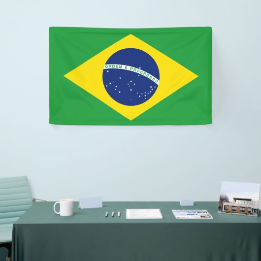 Flagge Brasiliens Banner (Messeveranstaltung)