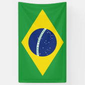Flagge Brasiliens Banner (Vertikal)