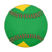 Flagge Brasiliens Baseball (Rückseite)