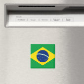 Flagge Brasiliens (Brasilien) Magnet (In Situ (Geschirrspüler))