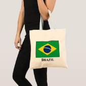 Flagge Brasiliens (Brasilien) Tragetasche (Vorderseite (Produkt))