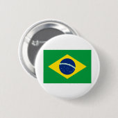 Flagge Brasiliens Button (Vorne & Hinten)
