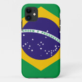 Flagge Brasiliens Case-Mate iPhone Hülle (Rückseite)