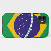 Flagge Brasiliens Case-Mate iPhone Hülle (Rückseite (Horizontal))