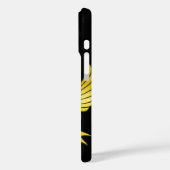 Flagge Brasiliens Case-Mate iPhone Hülle (Rückseite / Links)