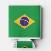 Flagge Brasiliens Dosenkühler (Rückseite)