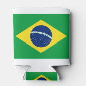 Flagge Brasiliens Dosenkühler (Rückseite)