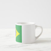 Flagge Brasiliens Espressotasse (Rechts)