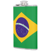 Flagge Brasiliens Flachmann (Links)