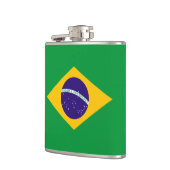 Flagge Brasiliens Flachmann (Links)