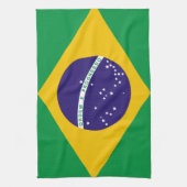 Flagge Brasiliens Geschirrtuch (Vertikal)