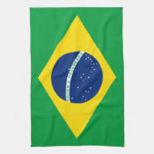 Flagge Brasiliens Geschirrtuch (Vertikal)
