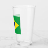 Flagge Brasiliens Glas (Links)