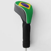 Flagge Brasiliens Golf Headcover (angewinkelt)