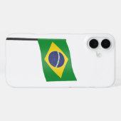 Flagge Brasiliens iPhone Hülle (Rückseite (Horizontal))