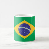 Flagge Brasiliens Kaffeetasse (Mittel)