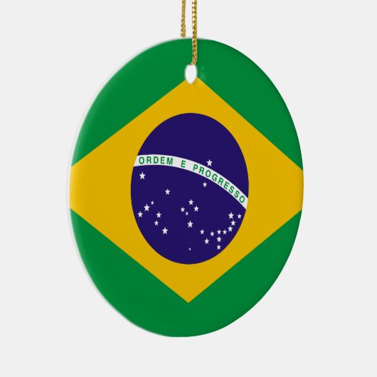 Flagge Brasiliens Keramikornament (Rechts)