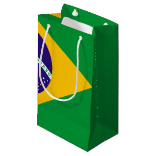 Flagge Brasiliens Kleine Geschenktüte