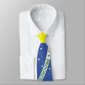 Flagge Brasiliens Krawatte (Gebunden)