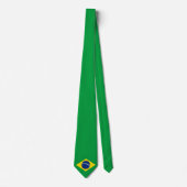 Flagge Brasiliens Krawatte (Vorderseite)