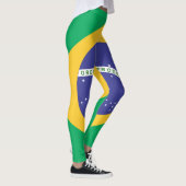 Flagge Brasiliens Leggings (Rechts)