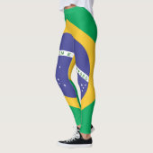 Flagge Brasiliens Leggings (Links)