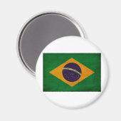Flagge Brasiliens Magnet (Vorderseite/Rückseite)