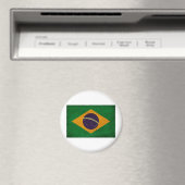 Flagge Brasiliens Magnet (In Situ (Geschirrspüler))