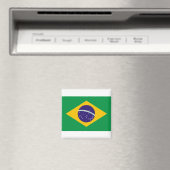 Flagge Brasiliens Magnet (In Situ (Geschirrspüler))