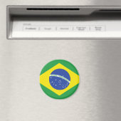 Flagge Brasiliens Magnet (In Situ (Geschirrspüler))