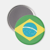 Flagge Brasiliens Magnet (Vorderseite/Rückseite)