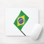 Flagge Brasiliens Mousepad (Mit Mouse)