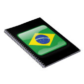 Flagge Brasiliens Notizblock (Rechte Seite)