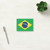 Flagge Brasiliens Post-it Klebezettel (Büro)