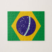 Flagge Brasiliens Puzzle (Horizontal)